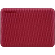 تصویر هارد اکسترنال توشیبا مدل HDD Toshiba Canvio Red ظرفیت 1 ترابایت 