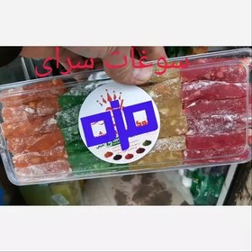 تصویر لوکوم میوه ای تازه و مغز دار(فیتیل استانبول) 