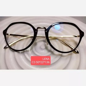 تصویر عینک طبی مدل گرد 