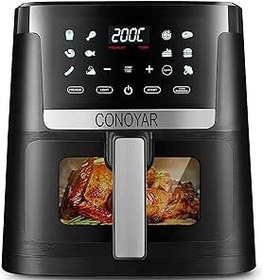 Black+Decker XL Digital Air Fryer Oven 1500W 12L, 10 Presets 360