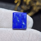 تصویر نگین سنگ لاجورد معدنی 