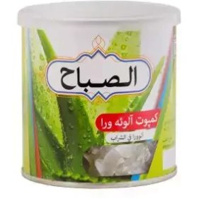 تصویر کمپوت آلوئه ورا الصباح 425 گرمی – باکس 24 عددی Alsabah Aloevera Compote 425 gr