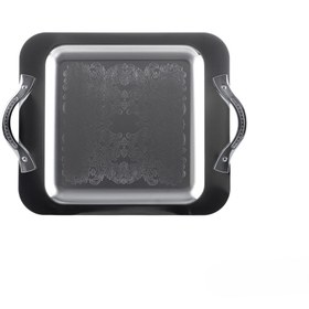 تصویر سینی استیل مربع Perfect home مدل 1368 