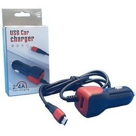 تصویر شارژر فندکی خودرو 2.4A 