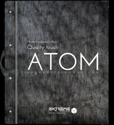 تصویر کاغذ دیواری اتم atom