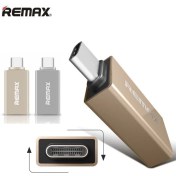 تصویر مبدل USB-C به USB OTG ریمکس Remax 