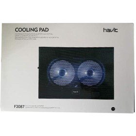 تصویر کول پد لپتاپ از برند هویت مدل HV-F2087 ا Havit CoolPad HV-F2087 Havit CoolPad HV-F2087