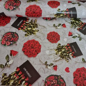 تصویر کاغذ کادوی گلاسه راز گل‌ها 