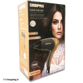 تصویر سشوار جی پاس مدل GGD86077 Geepas Hair Dryer 2 Speed & 2Temperature Settings 1200W GHD86077