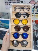 تصویر عینک پنج کاوره کد ۲۲۸۰ مناسب خانم‌ها و آقایان با فریم کوچک و سبک 