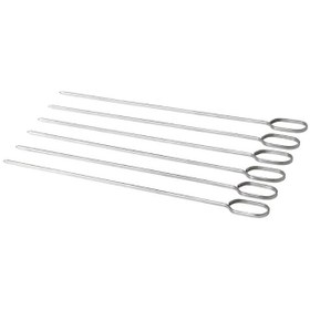 تصویر سیخ کباب ایکیا مدل GRILLTIDER پک 6 عددی IKEA GRILLTIDER Skewer, stainless steel