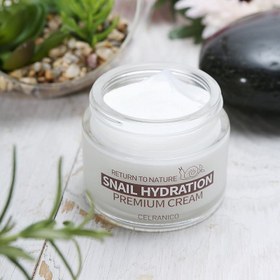 تصویر کرم مرطوب و ترمیم کننده حلزون سلرانیکو CELRANICO SNAIL HYDRATION PREMIUM CREAM 