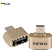 تصویر مبدل OTG microUSB ریمکس Remax OTG microUSB converter