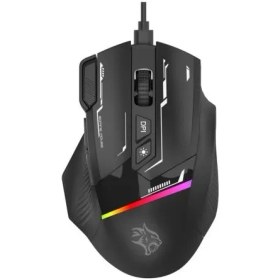 تصویر ماوس با سیم گیمینگ پرودو Porodo Gaming 8D RGB Wired Mouse DPI 7200 