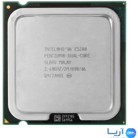 تصویر سی پی یو اینتل سری پنتیوم مدل E5300 Intel Pentium E5300 CPU