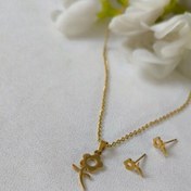 تصویر نیم ست زنانه استیل مدل گل 