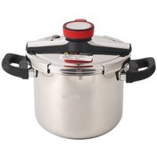 تصویر زودپز دوقلو تفال مدل ۵+۷ لیتر استیل 