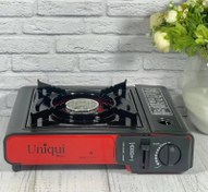 تصویر اجاق گاز مسافرتی یونیک دوکاره و دوحالته 