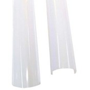 تصویر روکش ریل LED نیم گرد مات 