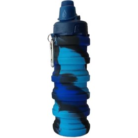 تصویر قمقمه سیلیکونی تاشو 