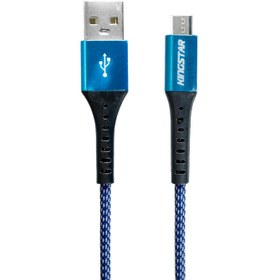 تصویر کابل تبدیل USB به MicroUSB کینگ استار مدل K125A طول 1.1 متر ا Kingstar K125A USB To MicroUSB Cable 1.1M Kingstar K125A USB To MicroUSB Cable 1.1M