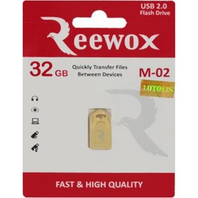 تصویر فلش مموری ریوکس 32 گیگ M-02 Reewox M-02 gold