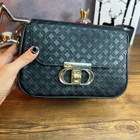 تصویر کیف زنانه لاکچری مشکی کد 168 