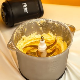 تصویر خردکن دوکاسه ویکتور مدل VK1007CH با ۹ تیغه 