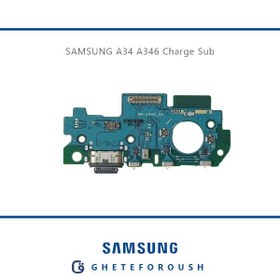 تصویر برد شارژ سامسونگ A34 5G / A346 BOARD CHARGE A32 5G