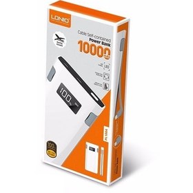 تصویر شارژر همراه الدینیو مدل PL1004 ا Ldnio Power bank model :PL1004 Ldnio Power bank model :PL1004