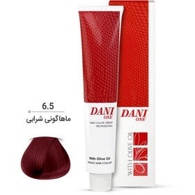 تصویر رنگ مو دنی وان شماره 6.5 ماهاگونی شرابی DANI ONE