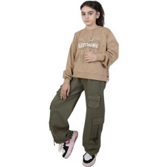 تصویر بلوز شلوار دخترانه پاپیون برند هیگان 