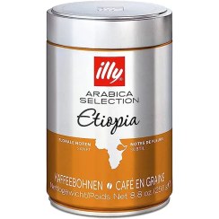 تصویر دانه قهوه ILLY قوطی 250 گرم مدل ETIOPIA ا Illy coffee beans Arabica Selection Ethiopia 250gr Illy coffee beans Arabica Selection Ethiopia 250gr