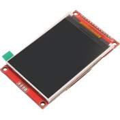 تصویر ماژول نمایشگر TFT لمسی تمام رنگ 2.8 اینچ دارای ارتباط SPI ورژن 1.2 