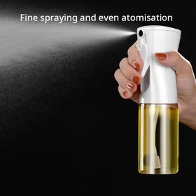 تصویر قمقمه اسپری روغن - سفید Spray Bottle Edible Oil Bottle