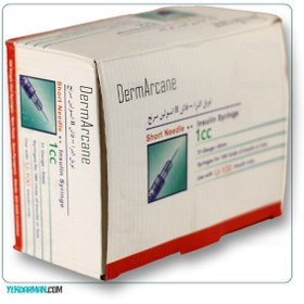 تصویر سرنگ انسولین درم آرکین 1cc گیج 31 × 6mm 