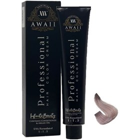 تصویر رنگ مو آوایی شماره 7/17 حجم ۱۲۰ میلی لیتر بلوند دودی بنفش متوسط 