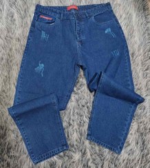 تصویر شلوار جین مردانه برشکا مدل مام استایل جنس لی اصلی ا Breshka men's jeans, Mom style, original Lee material Breshka men's jeans, Mom style, original Lee material