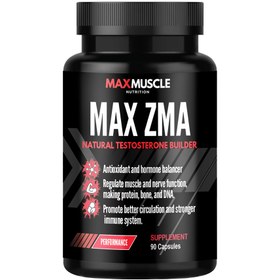 تصویر كپسول مكس زد ام ای (ZMA) 90 عدد مكس ماسل Max Muscle Max ZMA 90 Capsules