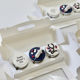 تصویر کاپ کیک های روز پزشک 