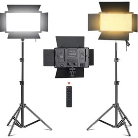 تصویر کیت 2 شاخه نور PROFESSIONA +U800 fixed light 