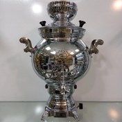 تصویر سماور گازی عالی نسب مدل سهند سیمین 