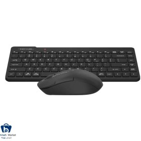 تصویر کیبورد و ماوس بی‌سیم ای فورتک مدل FG2200 Air A4tech FG2200 Air 2.4G Wireless Combo Desktop Keyboard and Mouse