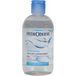 تصویر میسلار واتر 3 در 1 چشم لب و صورت پوست خشک هیدرودرم 250 میلی لیتر 