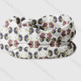 تصویر هدبند طرح golden pat 