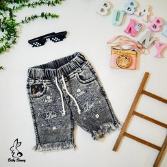 تصویر شلوارک لی دخترانه 