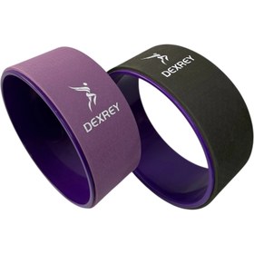تصویر یوگا ویل (چرخ یوگا) - بنفش Prana Professional Yoga Wheel