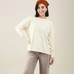 تصویر بلوز زنانه فانریپ بهبود | Behboud - رنگ: شیری - سایز : فری سایز بلوز زنانه فانریپ، بلوز راحت زنانه، بلوز گشاد، بلوز بهبود، بلوز کشسان، لباس راحتی زنانه، Behboud