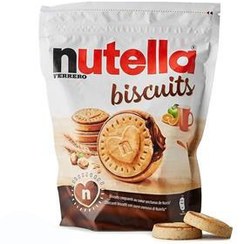 تصویر بیسکوئیت ایتالیایی نوتلا nutella biscuits کرمدار فندقی 193 گرم تاریخ 2024/10/08 