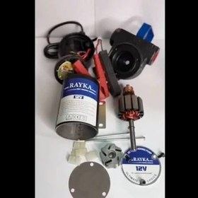 تصویر پمپ گازوئیل کش رایکا 12 ولت 